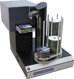 Imagen de Duplicadora con robot e impresora CD / DVD Cyclone 5 con TEAC P-55