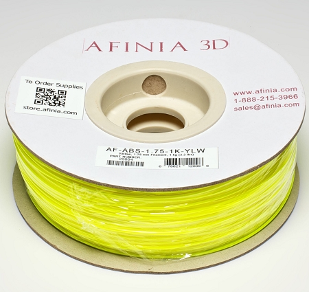 Image de Filament 3D 1,75 mm, jaune 1kg, ABS Value Line
