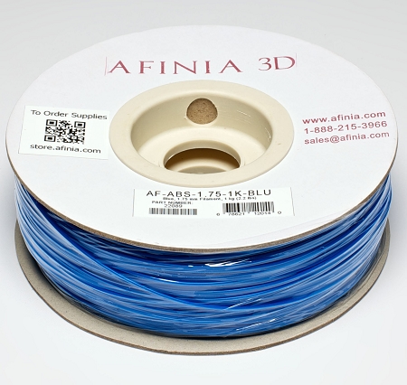 Afbeelding van 3D filament 1,75 , Blauw 1kg, ABS Value Lijn