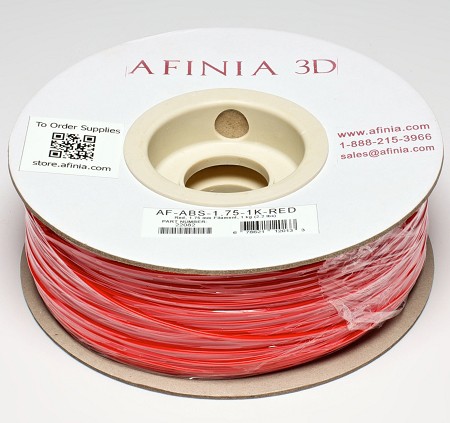 Image de Filament 3D 1,75 mm, rouge 1kg, ABS Value Line
