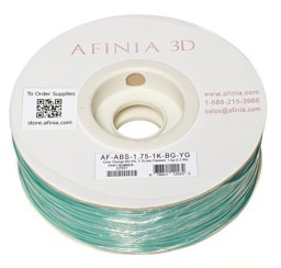 Picture of 3D-filament för specialtillämpningar 1,75 , färgförändring blå/grön till gul/grön, 1 kg, ABS Value Line