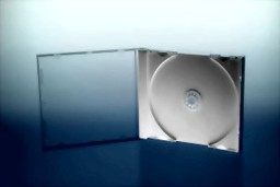 Immagine di Superficie inferiore per case di CD, colore bianco, qualità elevata
