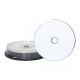 Imagen de DVDs vírgenes 4,7 GB, 16x, blancos, para impresión de transferencia térmica, Taiyo Yuden / JVC
