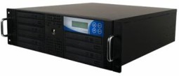 Picture of Thunder 1:8 duplicator with 8 DVD/CD-writer for 19" rack