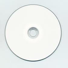 Picture of Ritek DVD media 4.7GB, 8x, white for thermal transfer printing