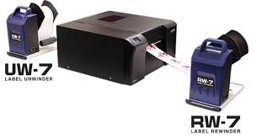Afbeelding van LX910e etikettenprinter, kleuren-etikettenprinter Primera + RW7 etikettenoproller