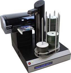 Image de Robot de duplication CD / DVD / Blu-Ray Cyclone 4 avec imprimante Excellent IV