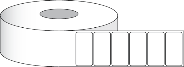 εικόνα του Χαρτί υψηλής στιλπνότητας Ετικέτα 4x2" (10,16 x 5,08 cm) 1000 ετικέτες ανά ρολό 2" πυρήνας