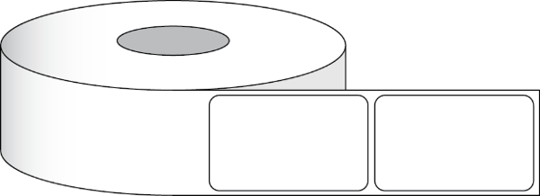 εικόνα του Χαρτί υψηλής στιλπνότητας Ετικέτα 3x5" (7,62 x 12,70 cm) 400 ετικέτες ανά ρολό 2" πυρήνας