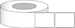 Afbeelding van Papier Hoogglans Etiket 3x4" (7,62 x 10,16 cm) 625 etiketten per rol 3"kern