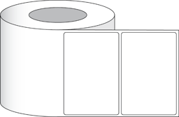 Obraz Papierowa etykieta o wysokim połysku 6x4 "(15,24 x 10,16 cm) 625 etykiet na rolkę 3" rdzenia