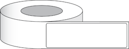 Picture of Högblankt papper Etikett 2x6" (5,08 x 15,24 cm) 425 etiketter per rulle 3"-kärna