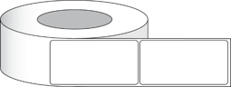 Imagen de Etiquetas de brillo Tuff Coat  3x8" (7,62 x20,32 cm) 300 etiquetas por rollo, no perforado