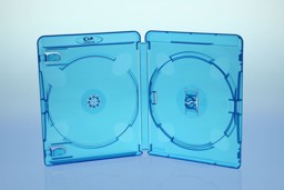 Bild von Blu-ray Box blau für 2 Disks