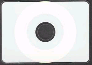 Imagen de Tarjetas de visita CD-R blancas, imprimibles por inyección de tinta, 100 unidades