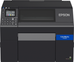Immagine di Epson ColorWorks C6500Ae stampa su qualsiasi forma di etichetta a colori