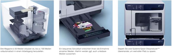 Epson Discproducer Features
