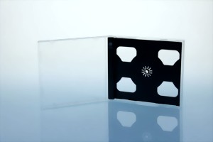 تصویر  علبة  Jewel 2 CD مع سطح أسود عالية الجودة