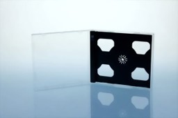 Immagine di Jewel-Case per 2 CD, superficie inferiore nera, qualità elevata