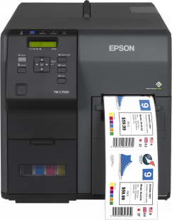 Immagine di Epson ColorWorks C7500G Stampante per etichette lucide