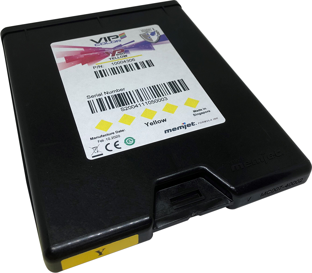 Afbeelding van Inktcartridge geel voor VIPColor VP600