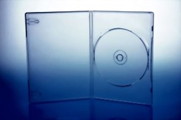 Immagine di Box per DVD Slimline, colore trasparente, qualità elevata