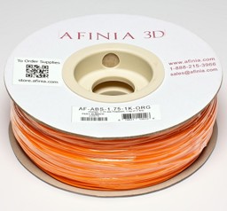 Obraz Filament 3D 1,75 , Orange 1kg, ABS Value Line