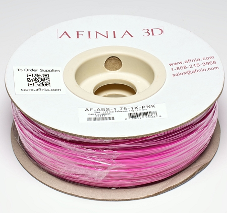 Image de Filament 3D 1,75 mm, rose 1kg, ABS Value Line
