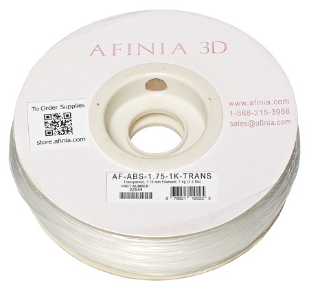 Picture of 3D-filament för specialtillämpningar 1,75 , Transparent, 1kg, ABS Value Line