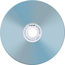 Picture of M-Disc RITEK/TRAXDATA, InkJet white, in Cakebox of 10