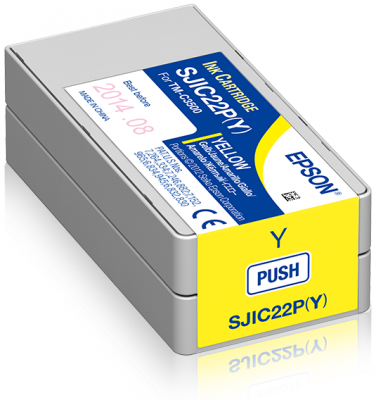 Picture of Epson ColorWorks C3500 cartridge (Yellow)