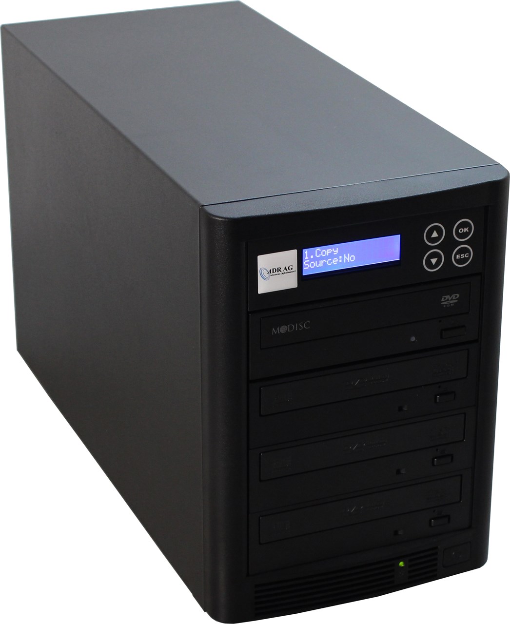 Billede af CD/DVD Copytower with 3 DVD-drives LITEON PREMIUM