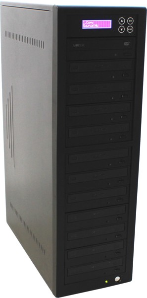 Picture of CD/DVD PREMIUM  Copy Tower with 11 CD/DVD-writers