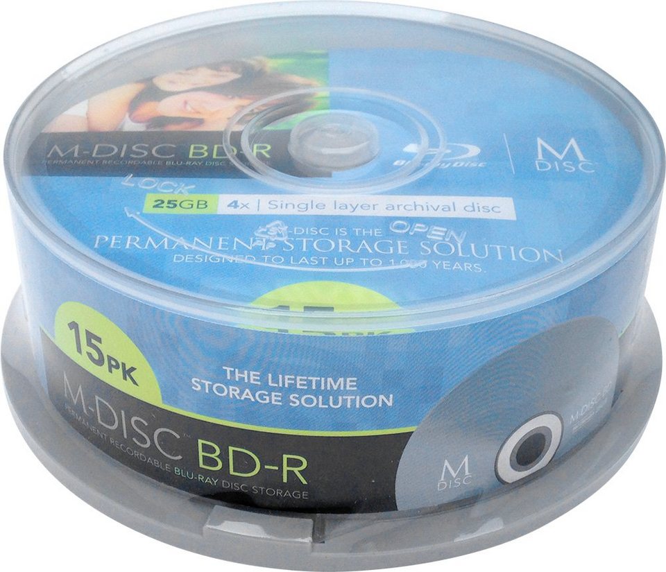 Obrázek pro kategorii M-Disc Blu-ray Rohlinge 