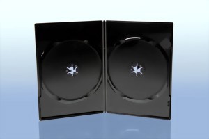 รูปภาพของ DVD Box 2 DVDs slimline black highgrade 
