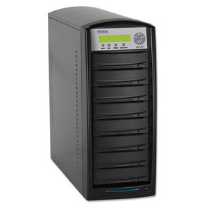 Pilt Primera DUP-08 Black Edition CD / DVD Duplicator Tower with 8 burners, 1 read drive, 500 GB HDD