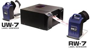 Imagem de Impressora de etiquetas LX910e, Impressora de etiquetas a cores Primera + Rebobinador de etiquetas RW7