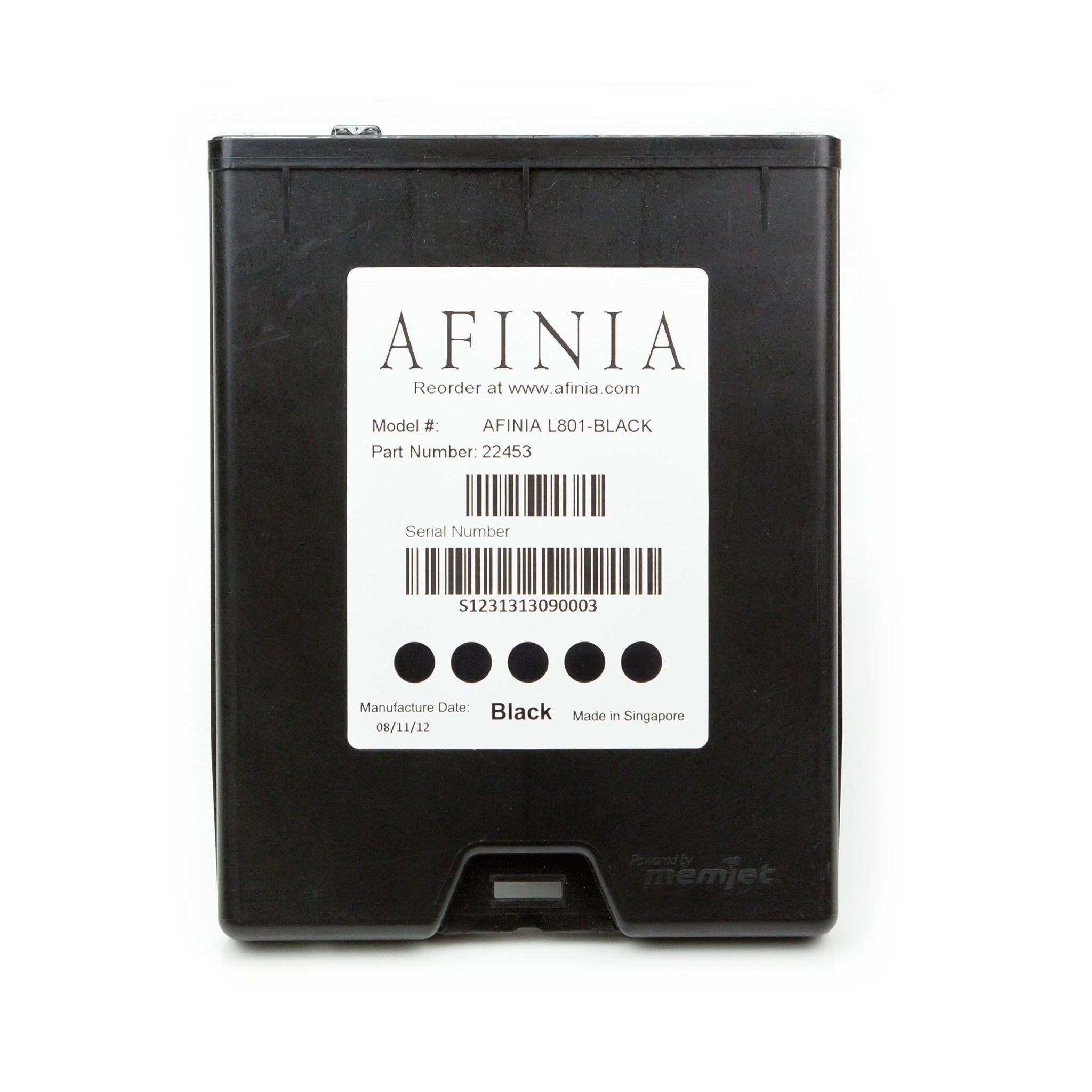 Bild von Afinia L801 Schwarz Tintenpatrone