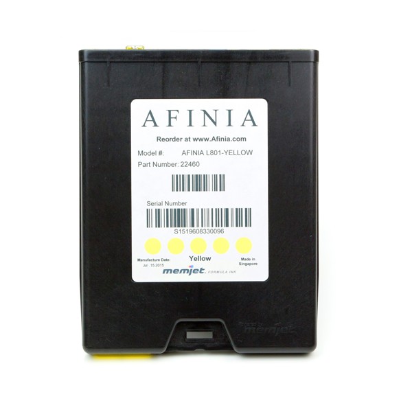 Afinia L801 sárga tintapatron képe