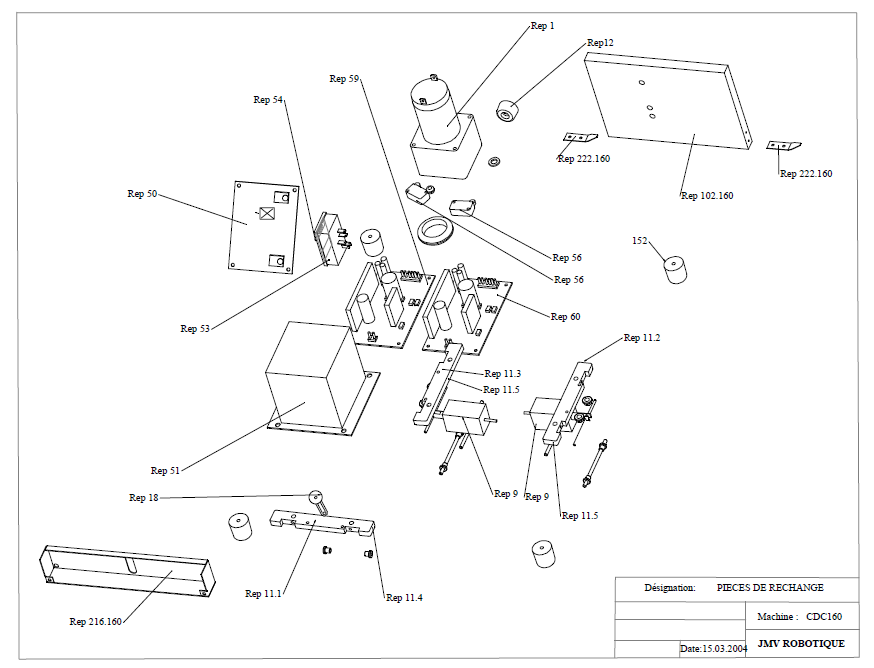 Picture for category Spare parts for CD/DVD packaging machines