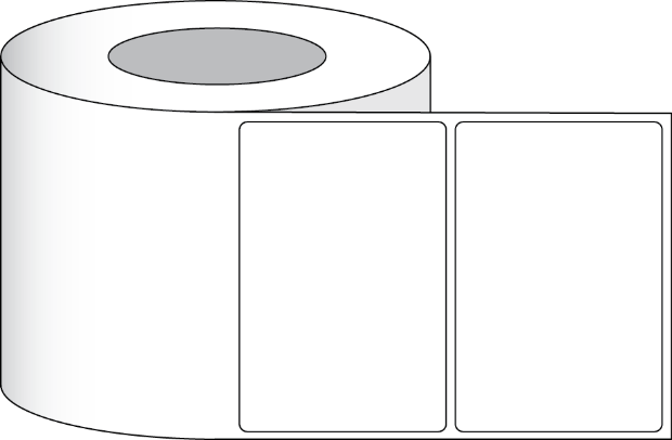 Image de Rouleau de 625 étiquettes Tuff Coat ultra brillantes 6x4" (15,24 x 10,16 cm)