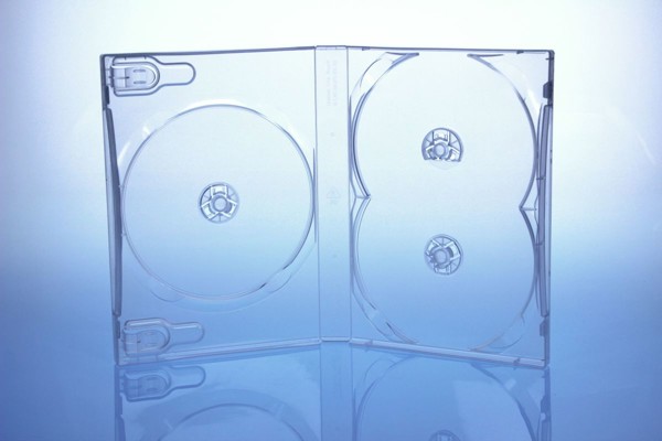 Picture of DVD Box 3 DVDs transparent highgrade 
