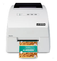 Picture of LX500e – Color Label Printer with RW-4 Rewinder