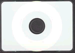 Immagine di CD-R per biglietti da visita, colore bianco, per stampa ink-jet