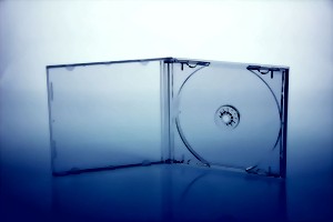 Image de Tray CD transparent