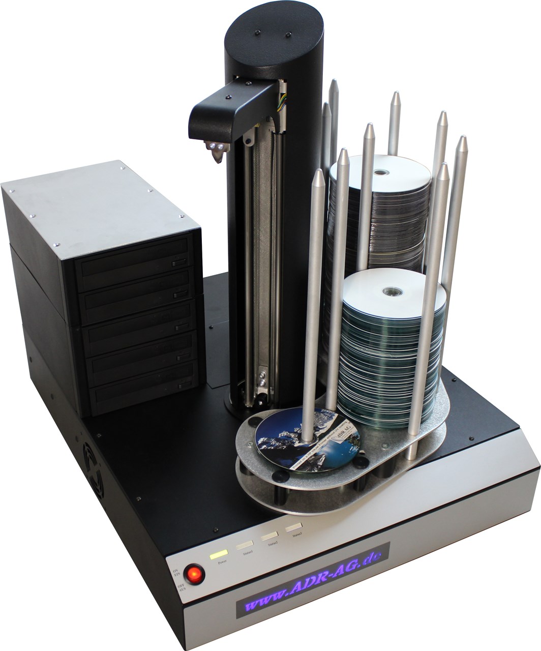 Picture of Cyclone CD/DVD/BD-duplicator with 5 writers