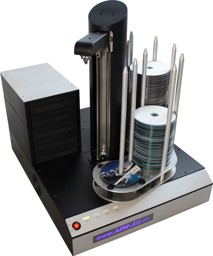 Picture of Cyclone 5 CD / DVD copying robot PC connected