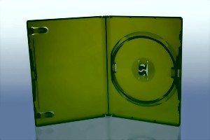 X-Box DVD-doboz, lime zöld képe