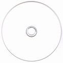 Picture of DVD-blanks 4,7GB, 16x, white fully printable for thermo re- transfer.