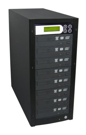 Picture of ADR PREMIUM Whirlwind CD/DVD Duplication Device with 9 DVD-burners & HDD